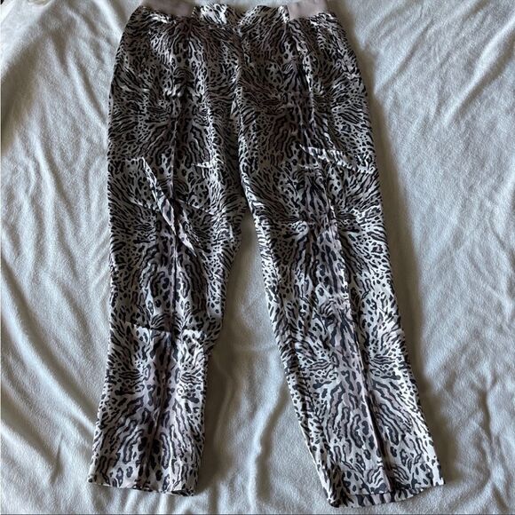 ATM pull on animal print silk pants M - Picture 1 of 7
